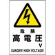 804-93B [ユニット 危険標識 危険 高電圧]