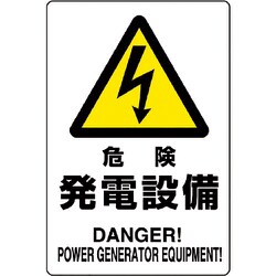 804-95B [ユニット 危険標識 危険 発電設備]