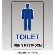 807-50B [ユニット 透明ステッカー(大) TOILET(男)]