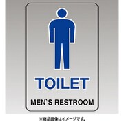 807-70B [ユニット 透明ステッカー(小) TOILET(男)]