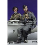 AM35089 ドイツ戦車兵セット 2体 [1/35スケール レジン製ミリタリーフィギュア]
