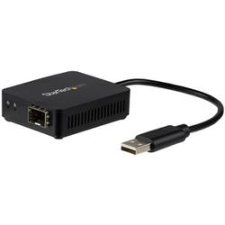 USB 2.0 - 光ファイバー変換アダプタ オープンSFP US100A20SFP