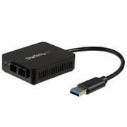 USB 3.0 - 光ファイバー変換アダプタ 1000Base-SX 2芯SCコネクタ US1GA30SXSC