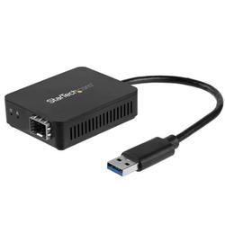 USB 3.0 - 光ファイバー変換アダプタ オープンSFP US1GA30SFP