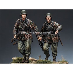 ヨドバシ.com - アルパインミニチュア Alpine Miniatures AM35168 武装親衛隊歩兵 M42迷彩スモック 2体セッ  [1/35スケール レジン製ミリタリーフィギュア] 通販【全品無料配達】