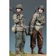 AM35171 WW2 米BAR銃手&歩兵 2体セット [1/35スケール レジン製ミリタリーフィギュア]
