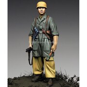 AM35221 WW2 独 イタリア戦線の第1降下猟兵師団 下士官 熱帯軍装 [1/35スケール レジン製ミリタリーフィギュア]