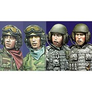 H008 現用アメリカ戦車兵ヘッドセット [1/35スケール レジン製ミリタリーフィギュアヘッドシリーズ]