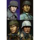 AMH6003 ドイツ軍ヘッドセット#3 [1/16スケール レジン製ミリタリーフィギュアヘッドシリーズ]