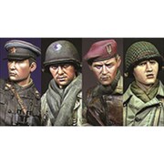 AMH6006 WW2 連合軍ヘッドセット #2 [1/16スケール レジン製ミリタリーフィギュアヘッドシリーズ]