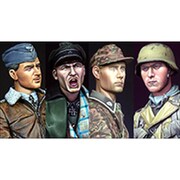 AMH6008 WW2 独 ヘッドセット #6 [1/16スケール レジン製ミリタリーフィギュアヘッドシリーズ]