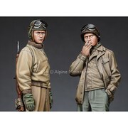 AM35192 米戦車兵 冬季軍装 2体セット [1/35スケール レジン製ミリタリーフィギュア]