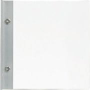 842-61 [ユニット 突き出し表示無地 プレート/アクリル・金具/アルミ 200X200]