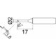 900M-T-2CM [白光 こて先 2C型 溝付 はんだメッキ 1mm]