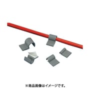 A1C12-A-C8 [パンドウイット 固定具コードクリップ ゴム系粘着テープ付き グレー(100個入)]