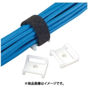 ABMT-A-C [パンドウイット タックタイ用タイマウント ゴム系粘着テープ付ナチュラル100個入]