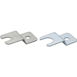 スガツネ工業 アジャスター押え金具 ステンレス鋼製 （200-141-244） 1個 ADZS-M16