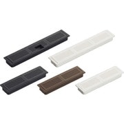 APK-KHA226P-WT [スガツネ工業 プラスチック製 空気孔 配線孔機能付き PAT （210-032-575） 1セット]