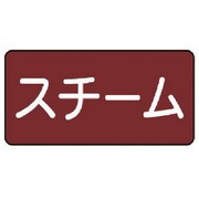 AS-2-2M [ユニット 配管識別ステッカー スチーム（中） 60×120 10枚1組]