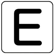AS.25.5S [ユニット 配管ステッカー E(小) アルミ 40×40 10枚組]