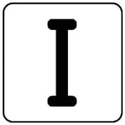 AS.25.9S [ユニット 配管ステッカー I(小) アルミ 40×40 10枚組]