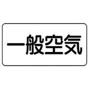 AS.3.10SS [ユニット 配管ステッカー 一般空気(極小) アルミ 30×60 10枚組]
