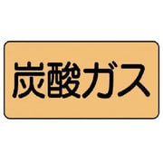 AS.4.9M [ユニット 配管ステッカー 炭酸ガス(中) アルミ 60×120 10枚組]