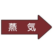AS.41M [ユニット 配管ステッカー 右方向表示 蒸気(中) 52×105 10枚組]