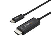 USB Type-C-HDMI変換ディスプレイケーブル 1m 4K/60Hz ブラック CDP2HD1MBNL