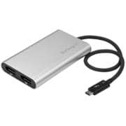 Thunderbolt 3 - 2ポートDisplayPort変換アダプタ 4K/60Hz Mac/Windows対応 TB32DP2T