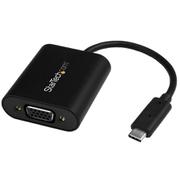 USB Type-C-VGA変換ディスプレイアダプタ プレゼンテーション・モード切替スイッチ 2048×1280対応 CDP2VGASA