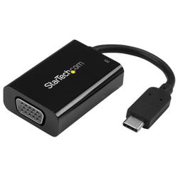 USB Type-C-VGA変換ディスプレイアダプタ ブラック 60W USB Power Delivery CDP2VGAUCP