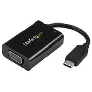 USB Type-C-VGA変換ディスプレイアダプタ ブラック 60W USB Power Delivery CDP2VGAUCP