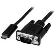 CDP2VGAMM2MB [USB Type-C-VGA変換ディスプレイケーブル 2m 1920×1200対応 ブラック]