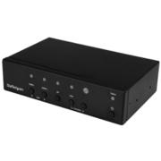 マルチフォーマット対応自動セレクター DisplayPort/VGA/HDMI-HDMIスイッチャー 4K対応 HDVGADP2HD