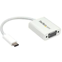 USB Type-C-VGA変換ディスプレイアダプタ ホワイト CDP2VGAW