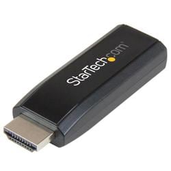 HDMI-VGA変換ディスプレイアダプタ オーディオ対応 コンパクト 1920×1200 HD2VGAMICRA