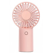 超小型ハンディ扇風機 ピンク IQ-MN-FAN-PK