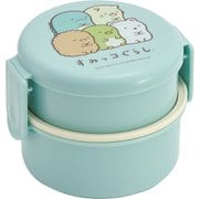 ONWR1 すみっコぐらし スタンダード ブルー [丸型弁当箱 2段]