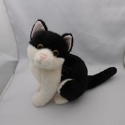 9576 THE リアルキャットぬいぐるみ ハチワレ [ぬいぐるみ]