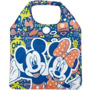 9529 ディズニー ポーチ付エコバッグ カラフル [キャラクターグッズ]