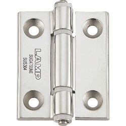 スガツネ工業 ステンレス鋼製蝶番 AS-HG-SUS型 （170-011-887） 1個 AS-HG-SUS-M3030