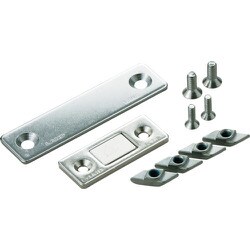 スガツネ工業 アルミフレーム取付用セット AS-MC-159 （140-041-499） 1セット AS-MC-159-30-8