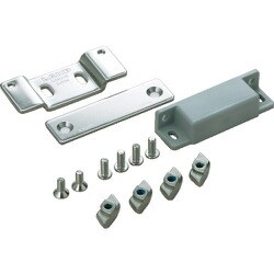 スガツネ工業 アルミフレーム取付用セット AS-MC-JM63G （140-041-519） 1セット AS-MC-JM63G-50-40-8