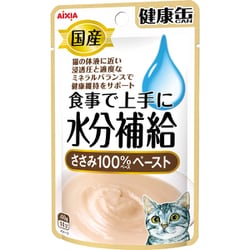 国産 健康缶パウチ 水分補給 ささみペースト [猫用 ウェットフード 40g 一般食]