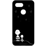 SNG-406B [Google Pixel 3 ケース IIIIfit ピーナッツ 夜空]