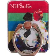 NJ-SR-010 [スマホリング Niji＄uke（ニジスケ） パンダ]