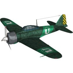 72-6 「荒野のコトブキ飛行隊」 零戦二一型 ウガデン所属機 [1/72スケール プラモデル]