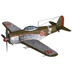 KHK144-13 「荒野のコトブキ飛行隊」 紫電改イケスカ所属機 [1/144スケール プラモデル]