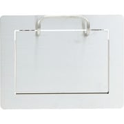 スガツネ工業 ステンレス鋼製 ハンドル付屑入投入口 AZ-HD型 (210-180-601) 1個 AZ-HD230-HL